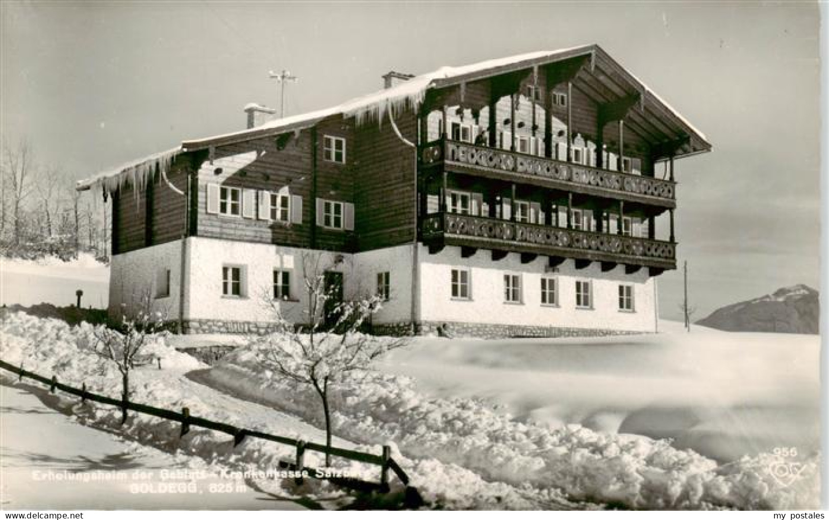 Goldegg Pongau AT Erholungsheim der Gebietskrankenkasse Goldegg