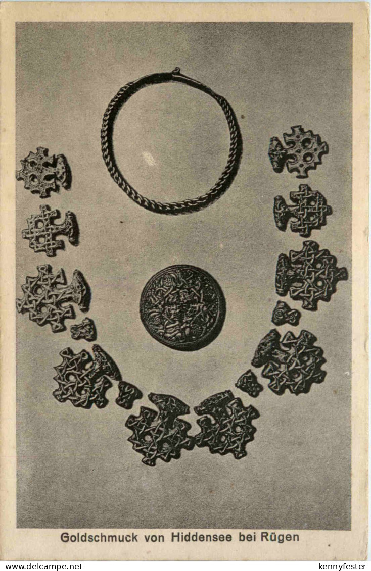 Goldschmuck von Hiddensee bei Rügen