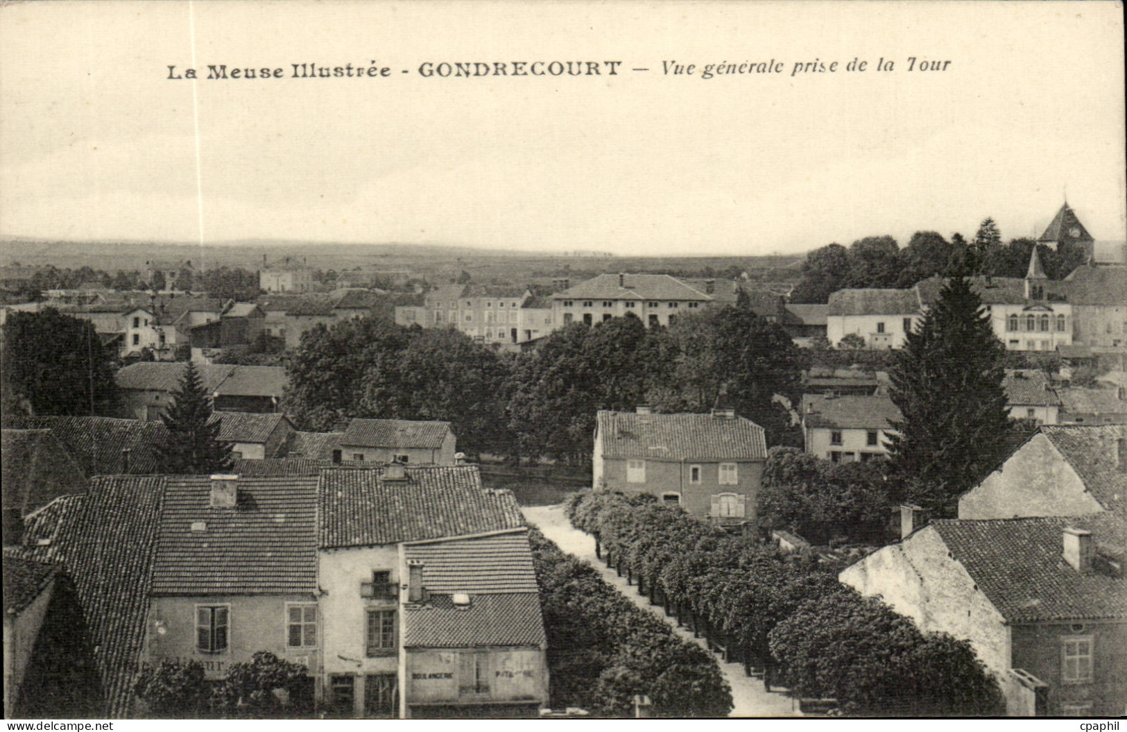 Gondrecourt - Vue Generale prise de la Tour CPA