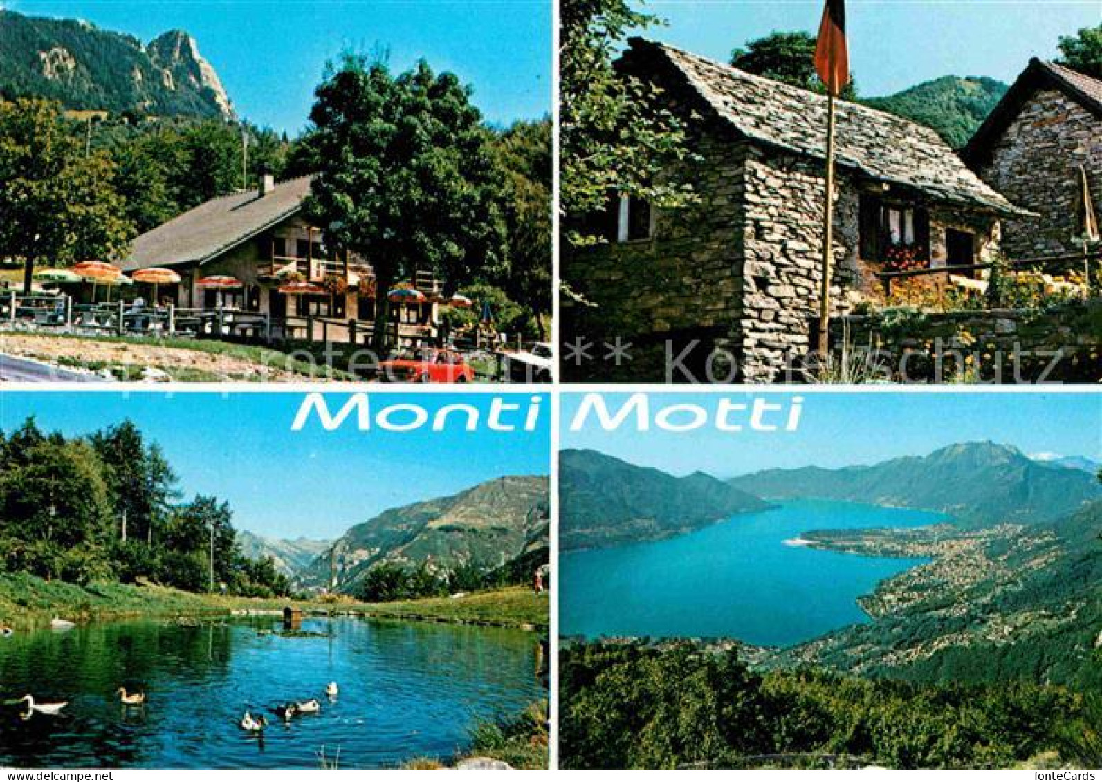 Gordola Monti Motti Panoramen
