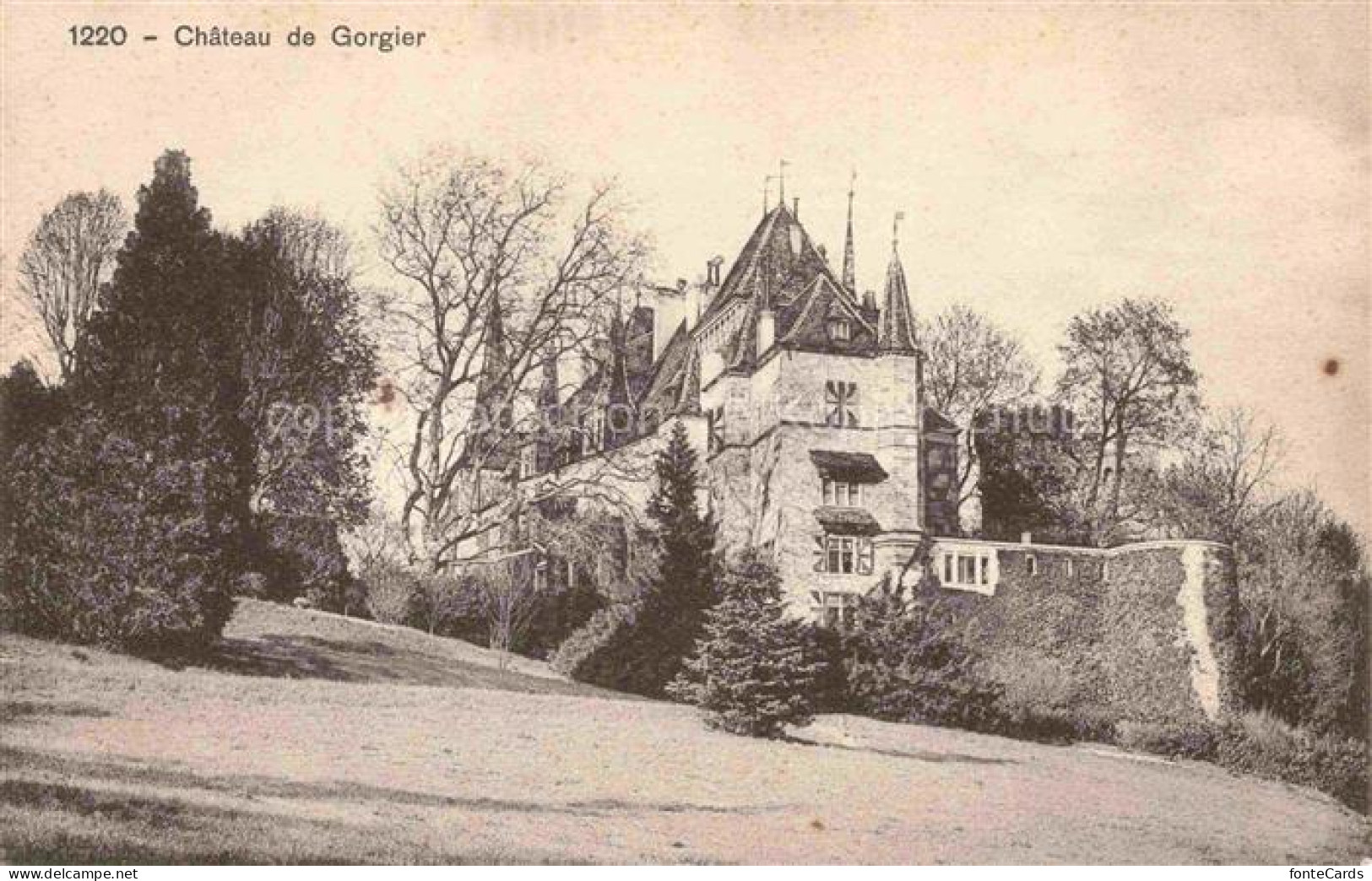 Gorgier Boudry NE Chateau de Gorgier