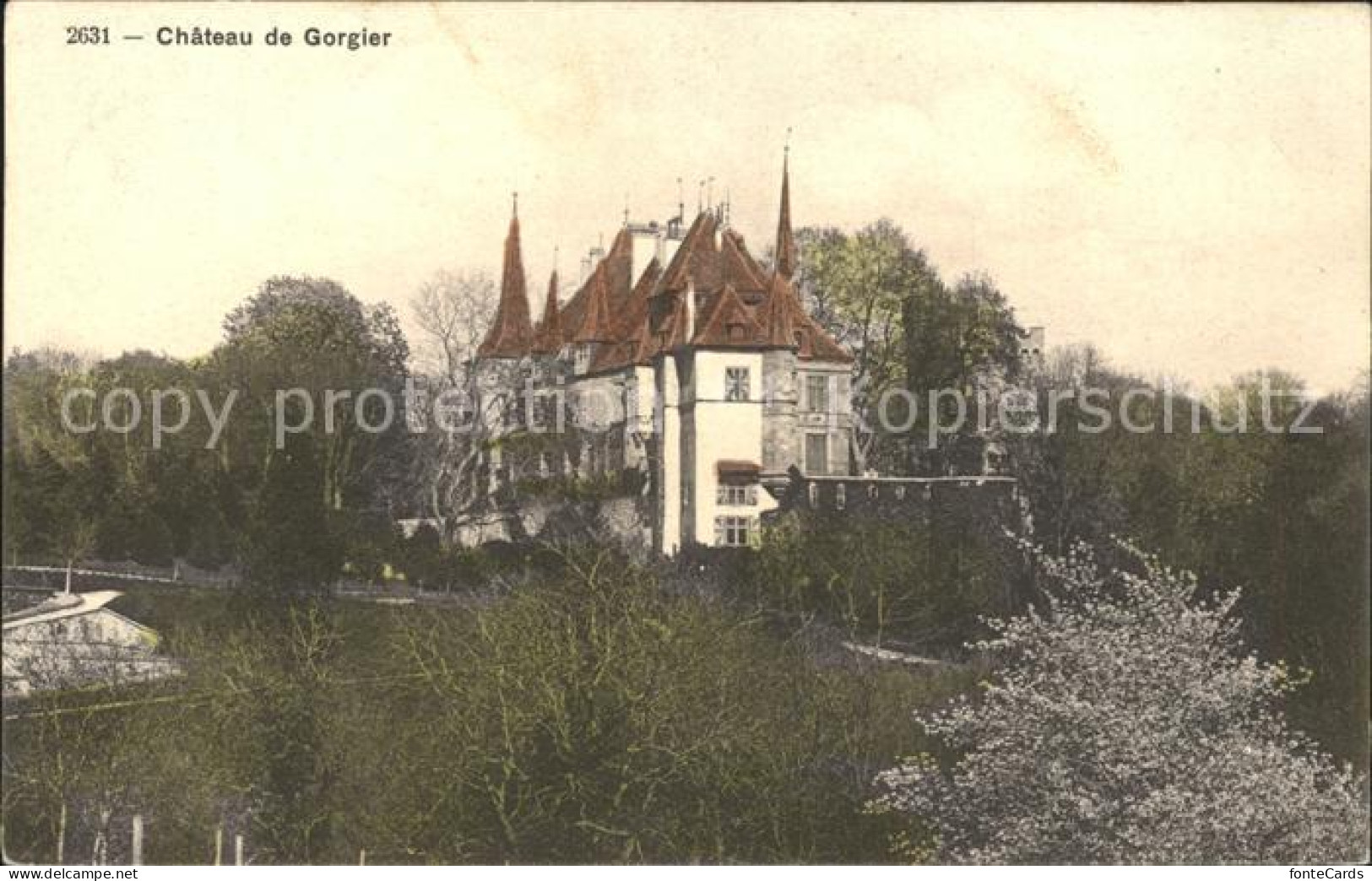 Gorgier Chateau Schloss