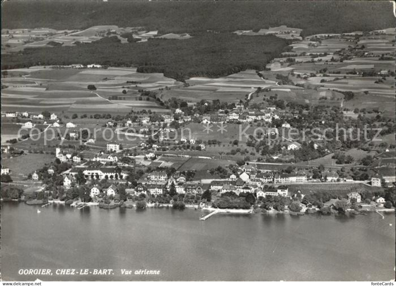 Gorgier Fliegeraufnahme