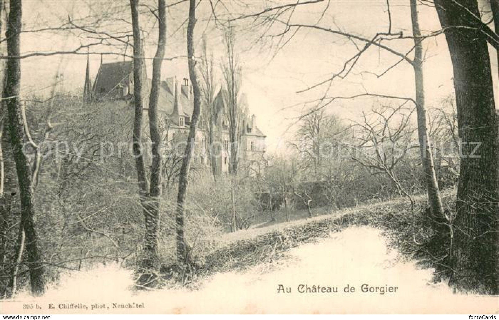Gorgier NE Au Chateau de Gorgier