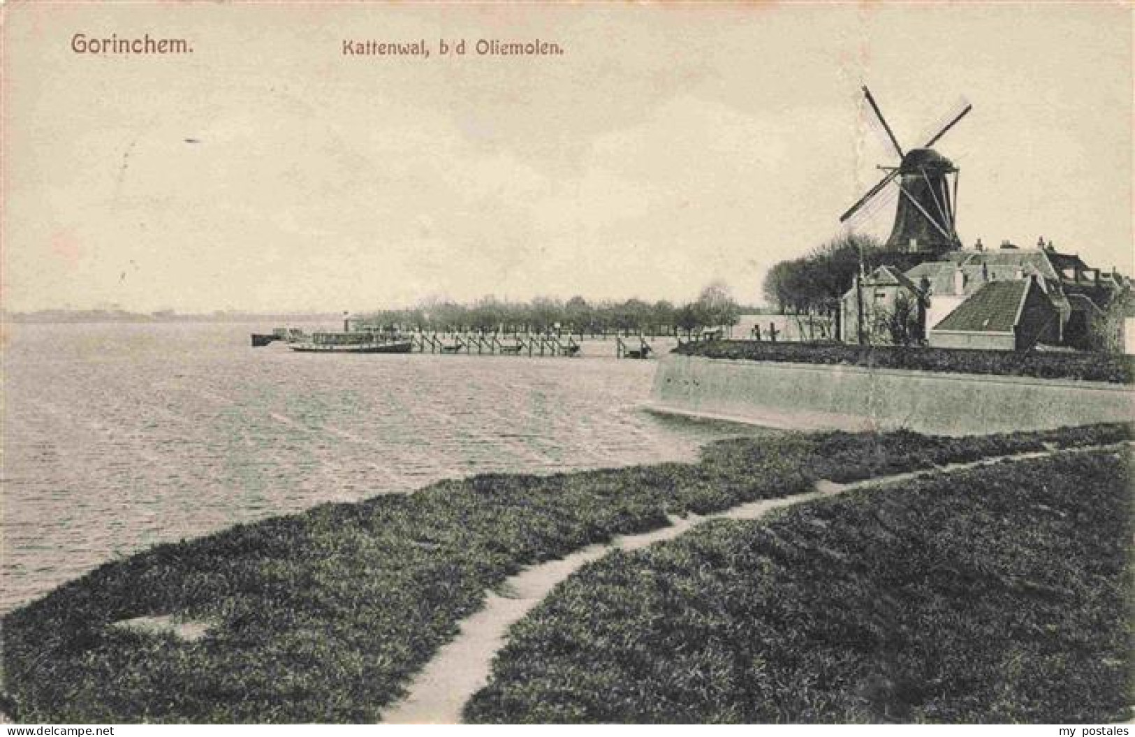 Gorinchem NL Katterwal bij de Olimolen