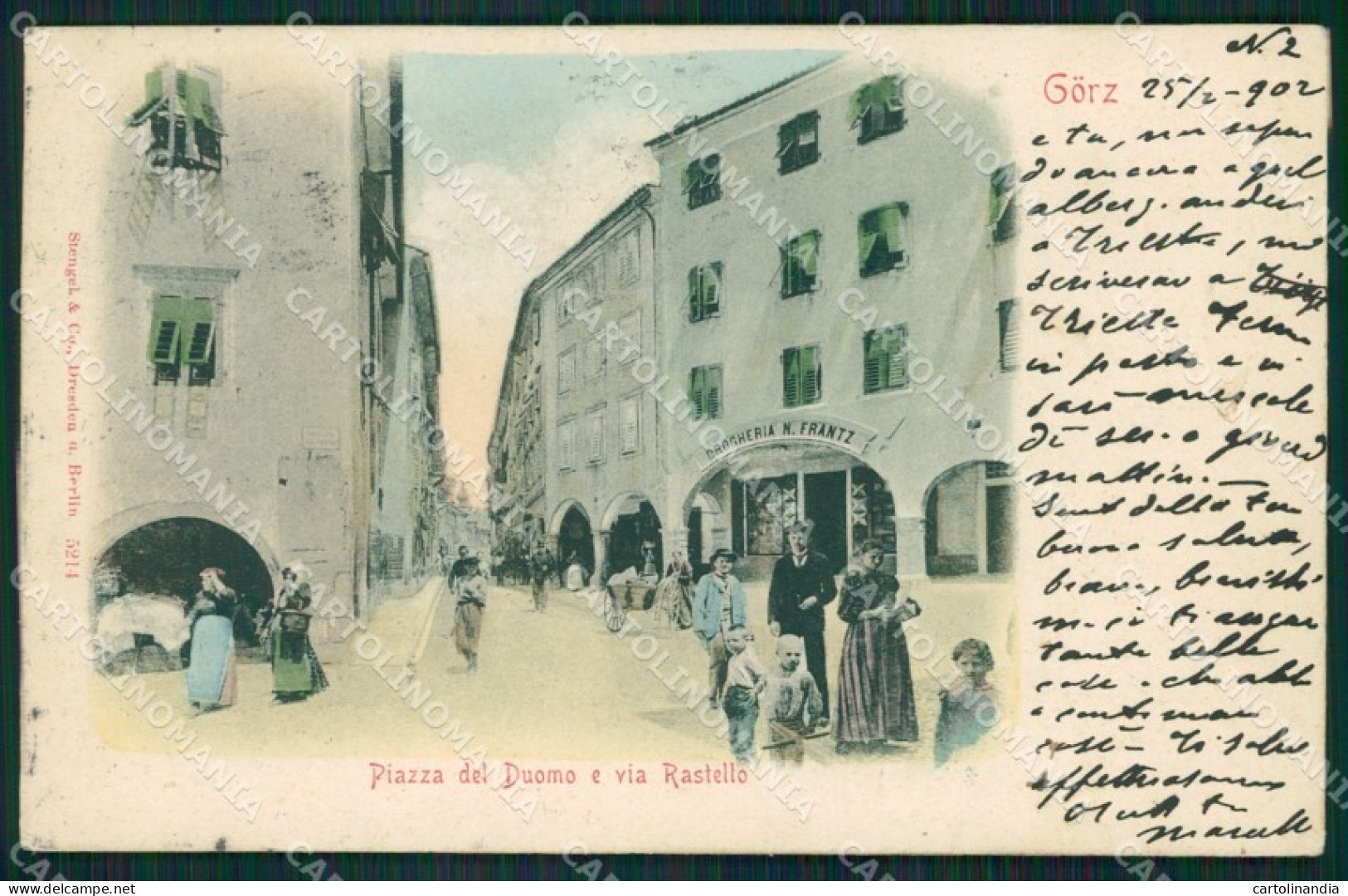 Gorizia Città cartolina QT1012