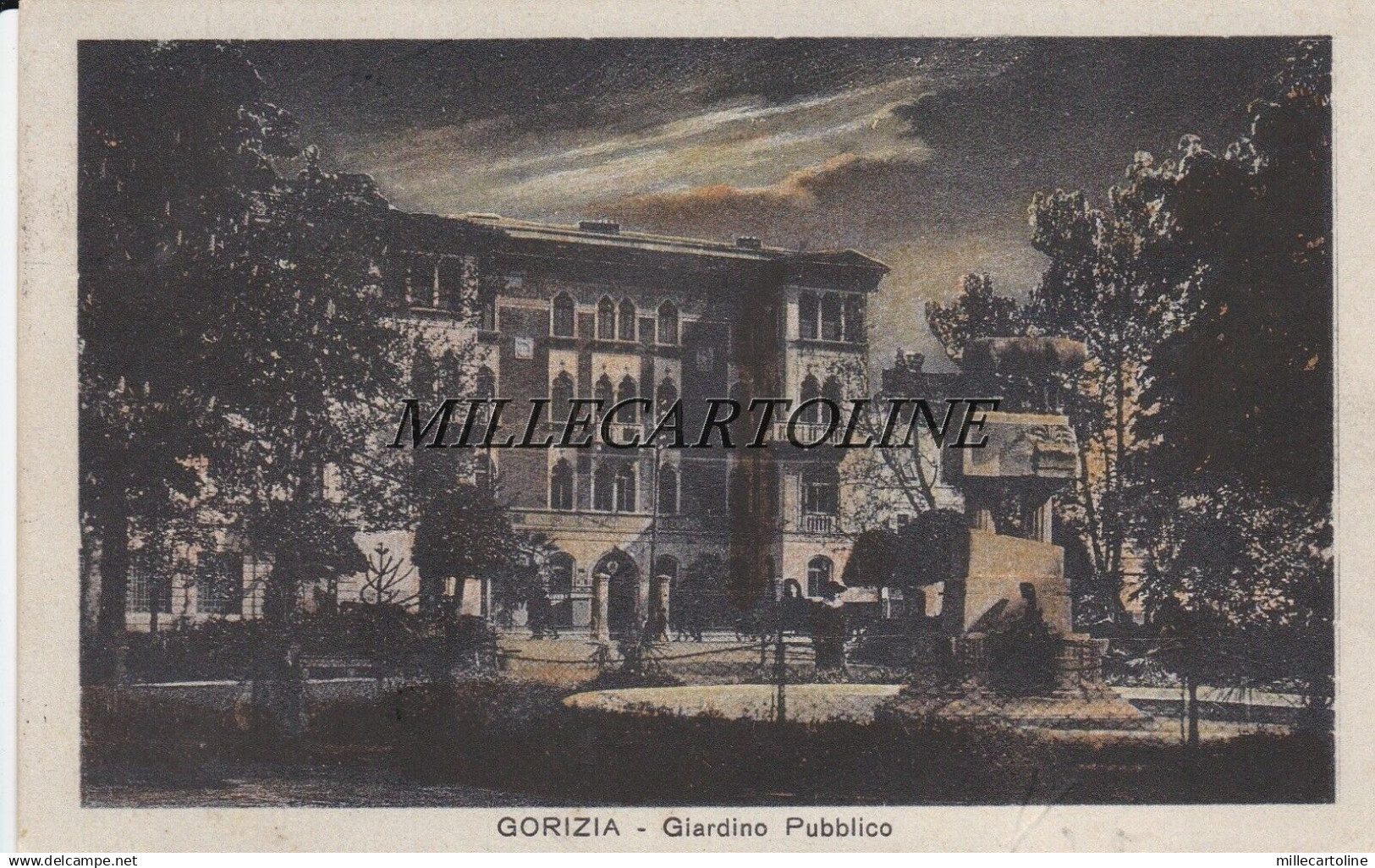 GORIZIA:  Giardino Pubblico    1924