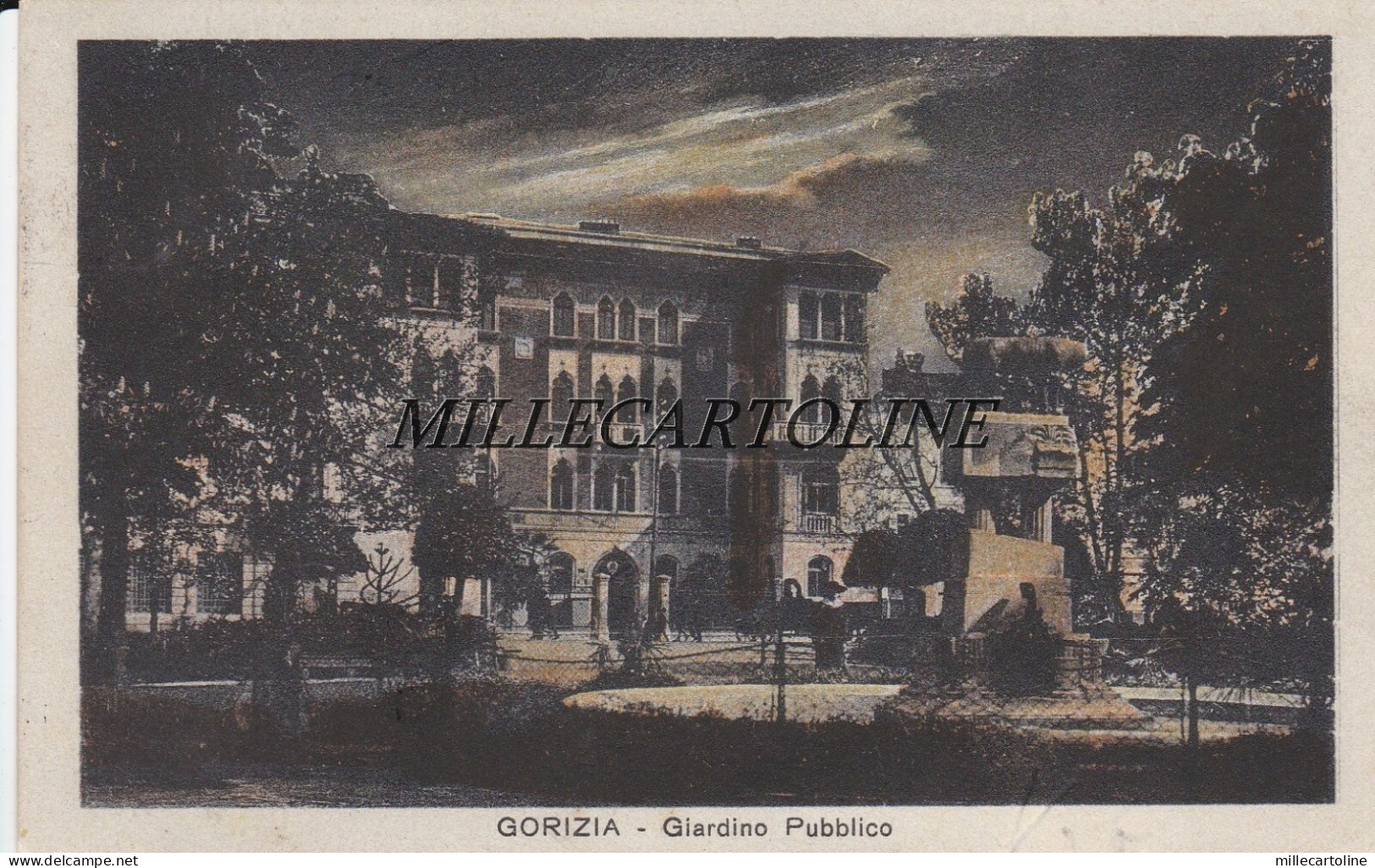 GORIZIA:  Giardino Pubblico    1924