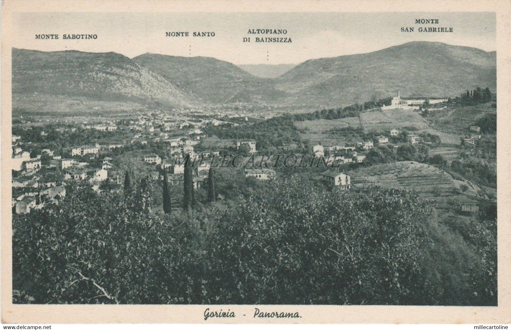 * GORIZIA - Panorama 1939