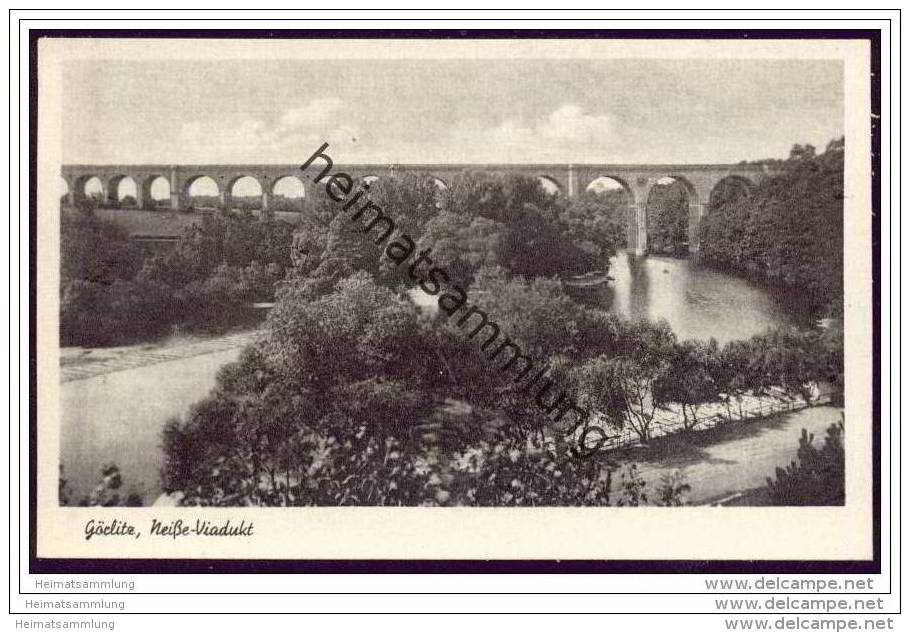 Görlitz - Neiße Viadukt 50er Jahre