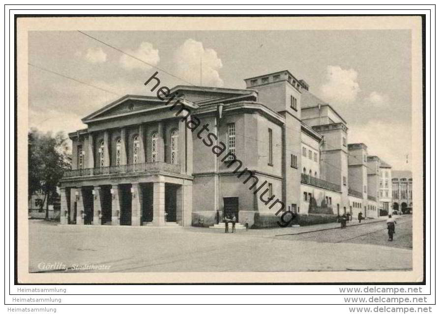 Görlitz - Stadttheater 50er Jahre