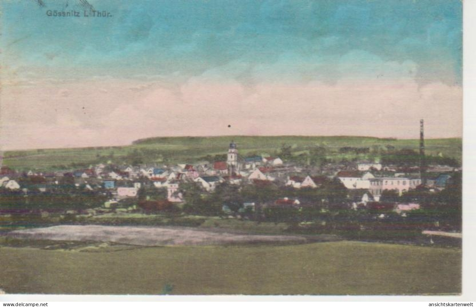 Gössnitz Panorama gl1926 #95.865