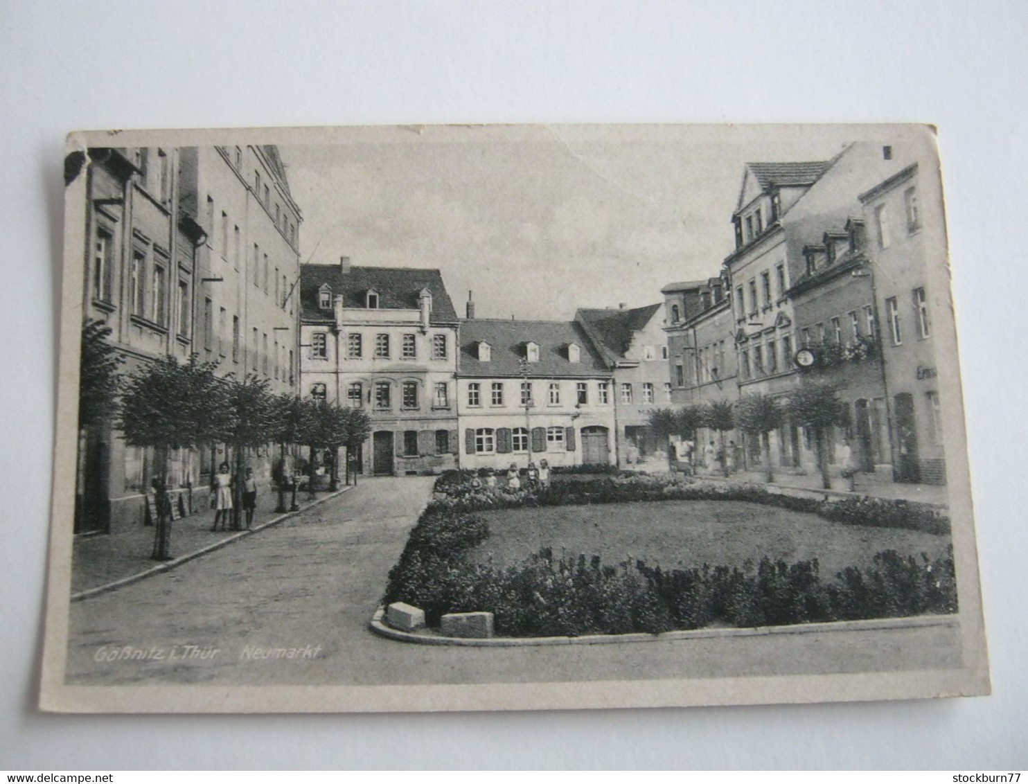 Gössnitz , schöne Karte  um 1945