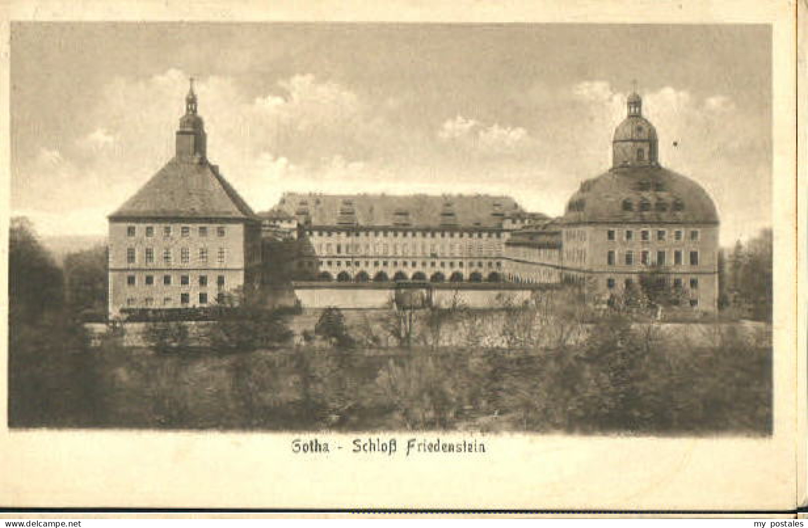 Gotha Thueringen Gotha Schloss Friedenstein x 1917