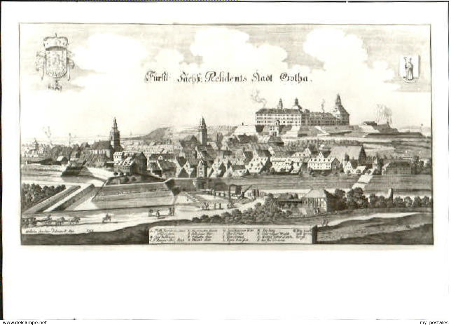 Gotha Thueringen Gotha Schloss Museum