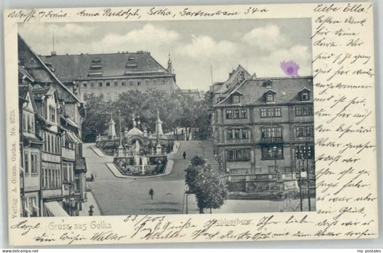 Gotha Thueringen Gotha Schlossberg