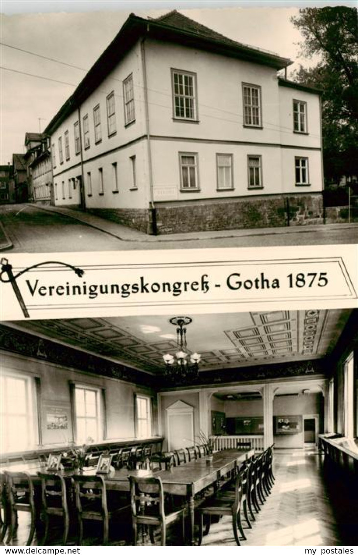Gotha  Thueringen Nationale Gedenkstaette Tivoli Vereinigungskongress Gotha 1875