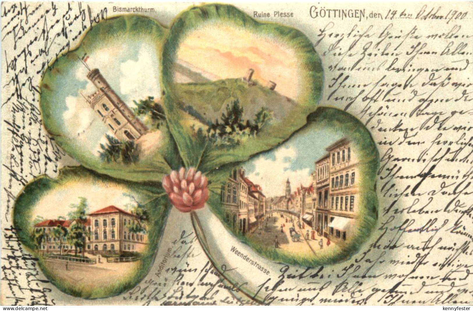 Göttingen - Kleeblatt Litho