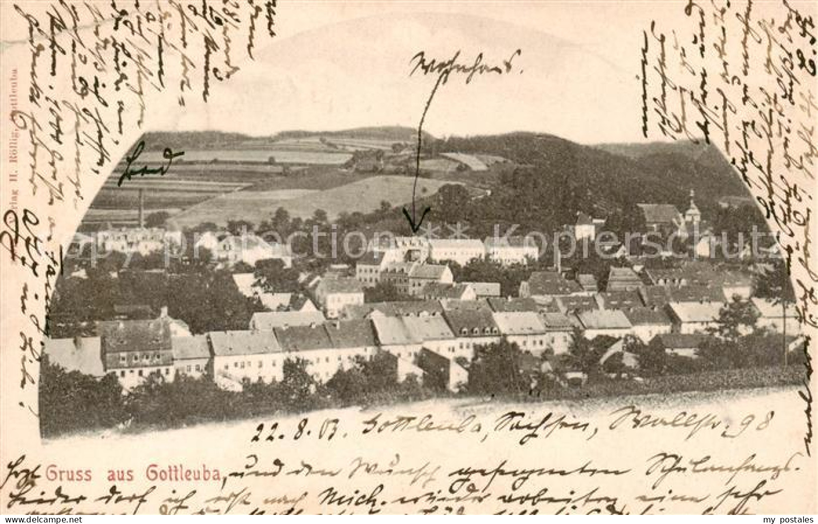 Gottleuba-Berggiesshuebel Bad Panorama