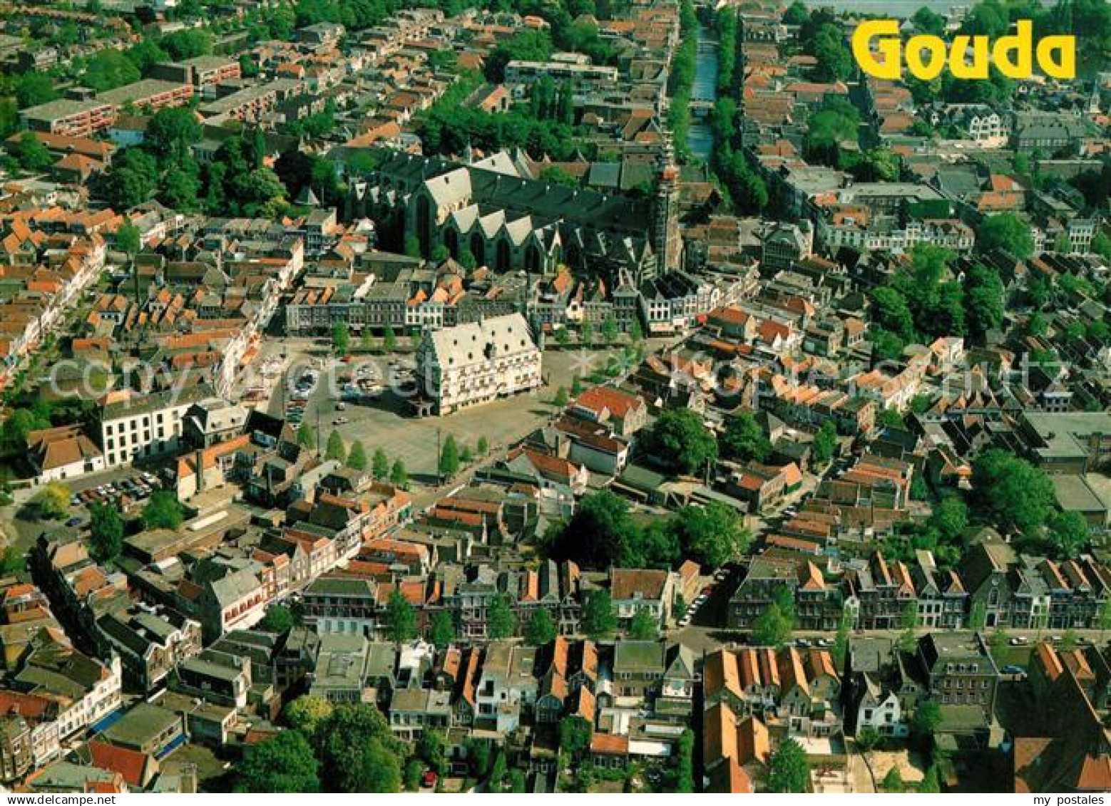 Gouda Fliegeraufnahme