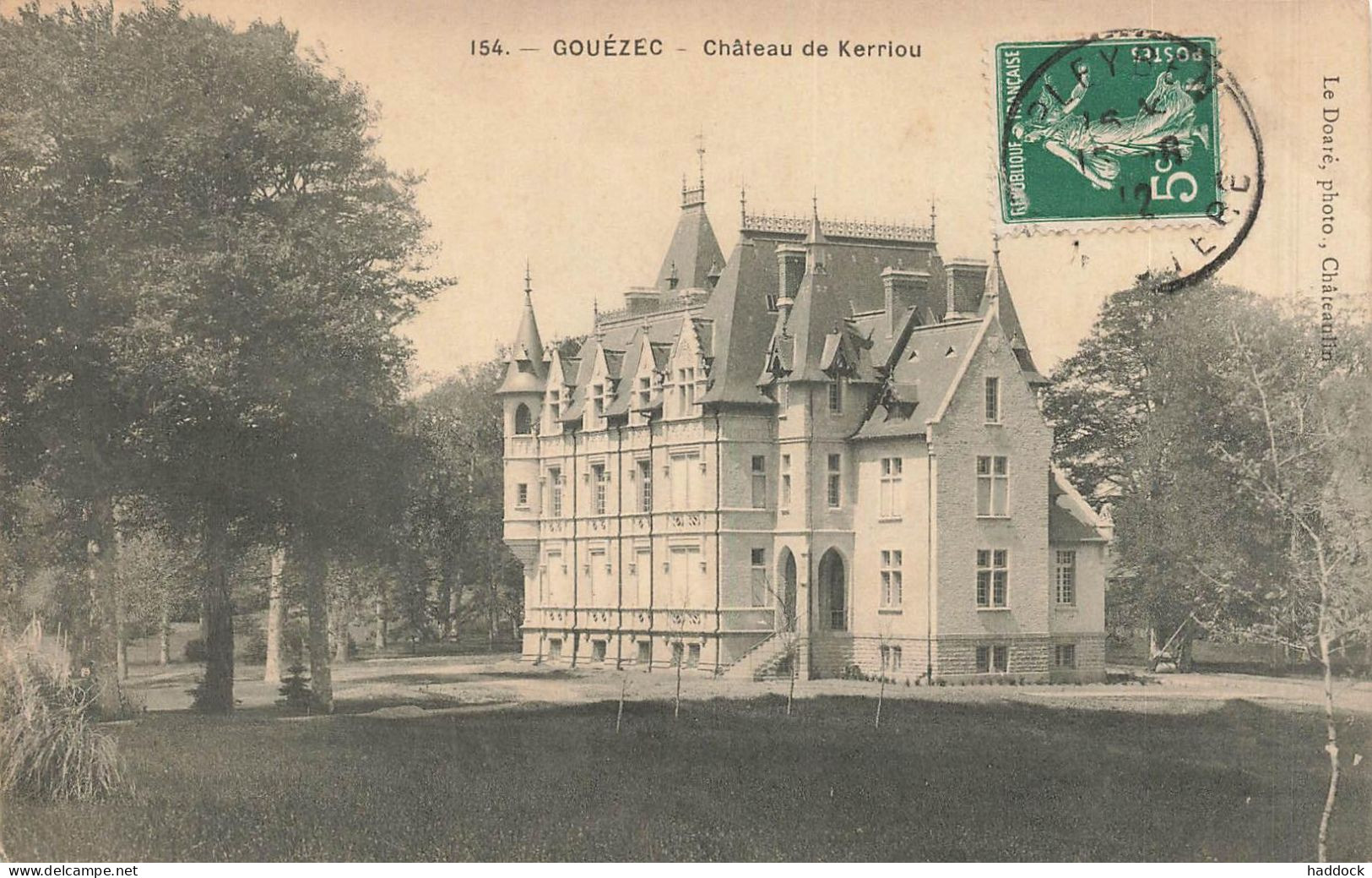 GOUEZEC - CHATEAU DE KERRIOU