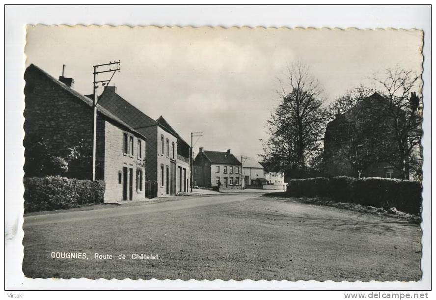 Gougnies : Route de Chatelet