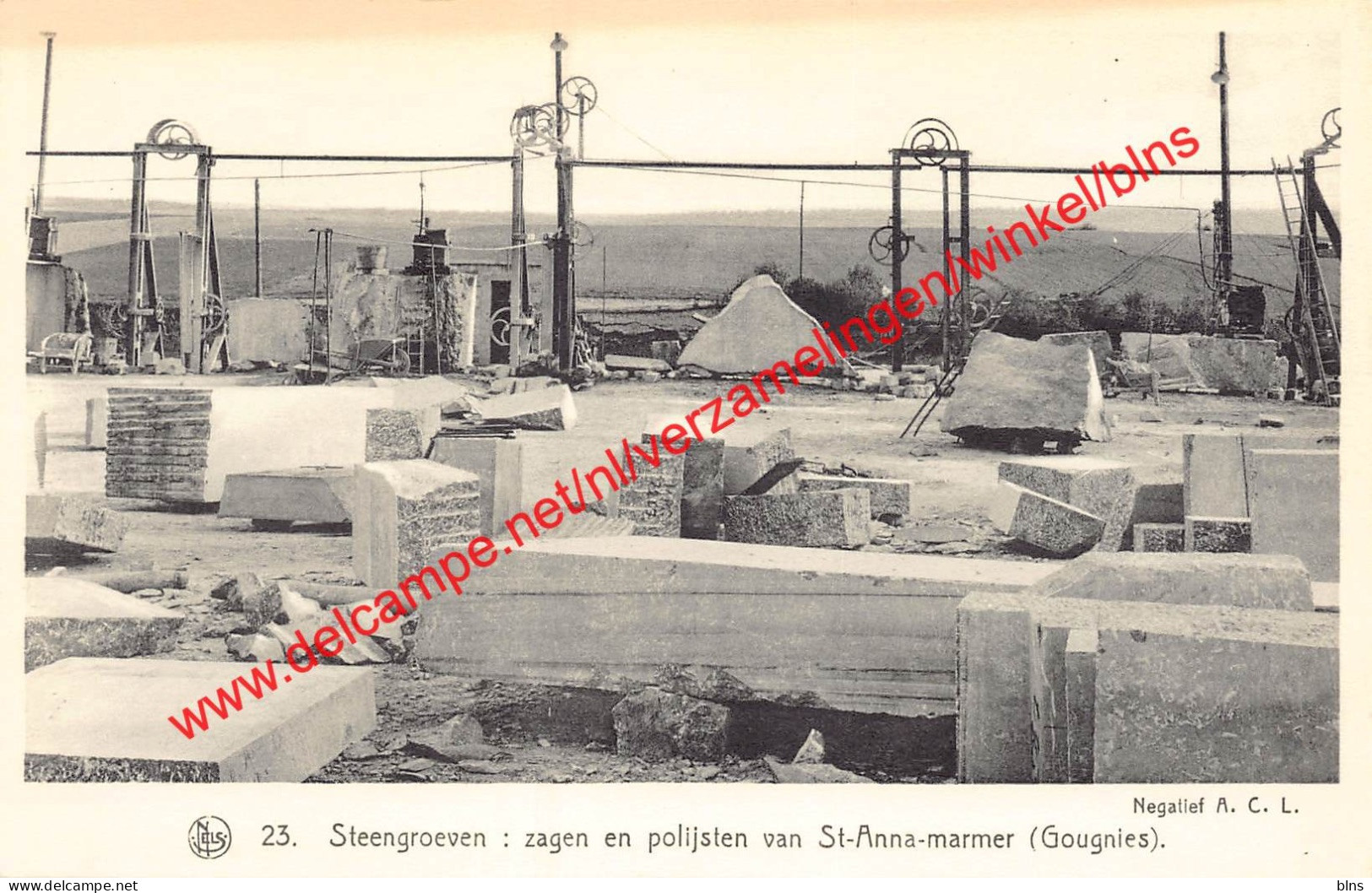 Gougnies - St-Anna-marmer - Gerpinnes