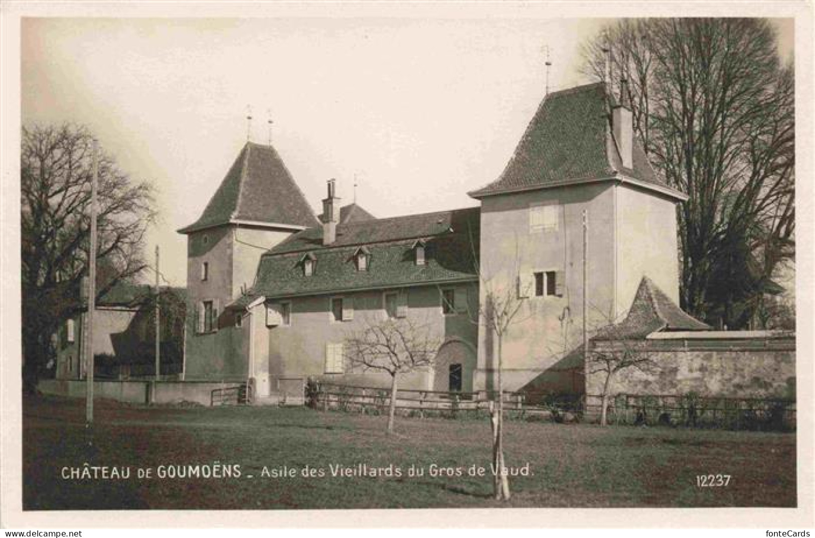 Goumoens-la-Ville Goumoens-le-Jux VD Chateau de Goumoens Asile des Vieillards du