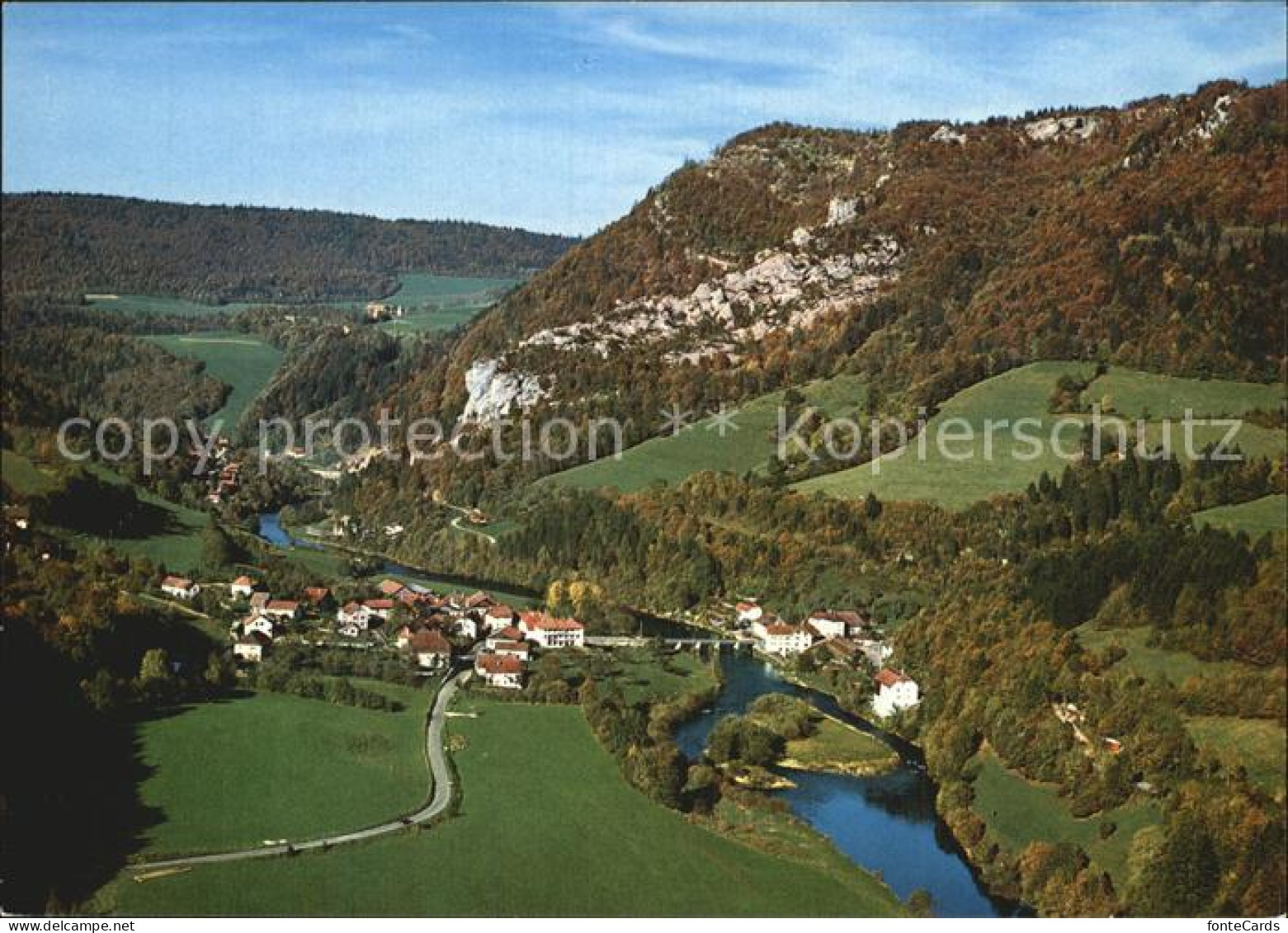 Goumois Franches-Montagnes Grenze Frankreich Schweiz