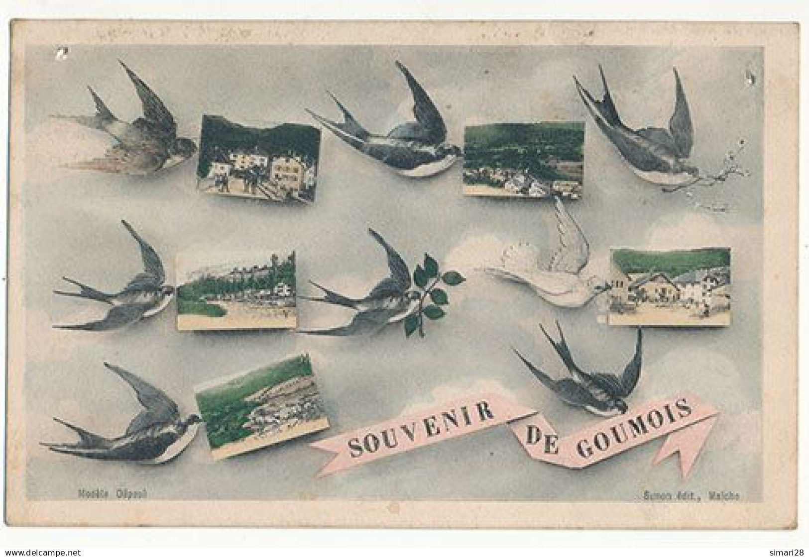 GOUMOIS - SOUVENIR DE GOUMOIS