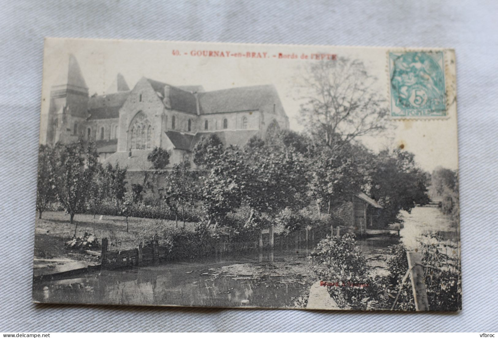 Gournay en Bray, bords de l'Epte, Seine Maritime 76
