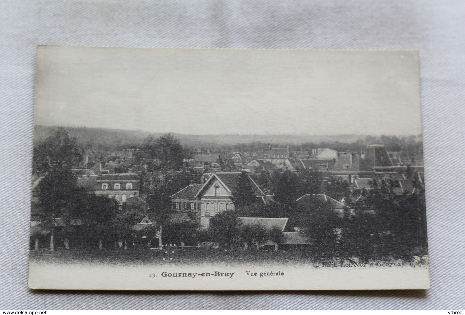 Gournay en Bray, vue générale, Seine Maritime 76