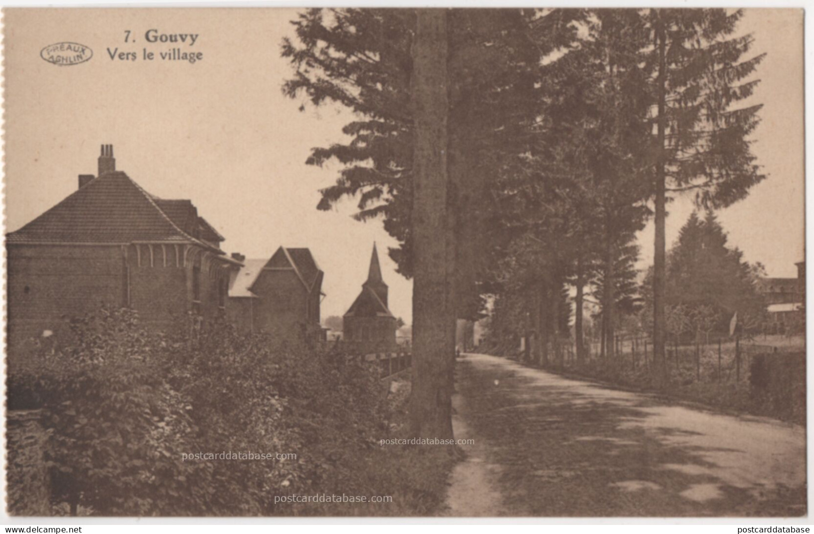 Gouvy - Vers le village
