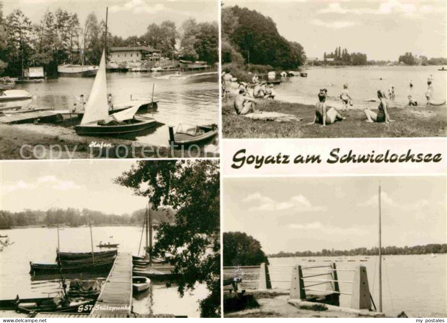 Goyatz Hafen Badestrand