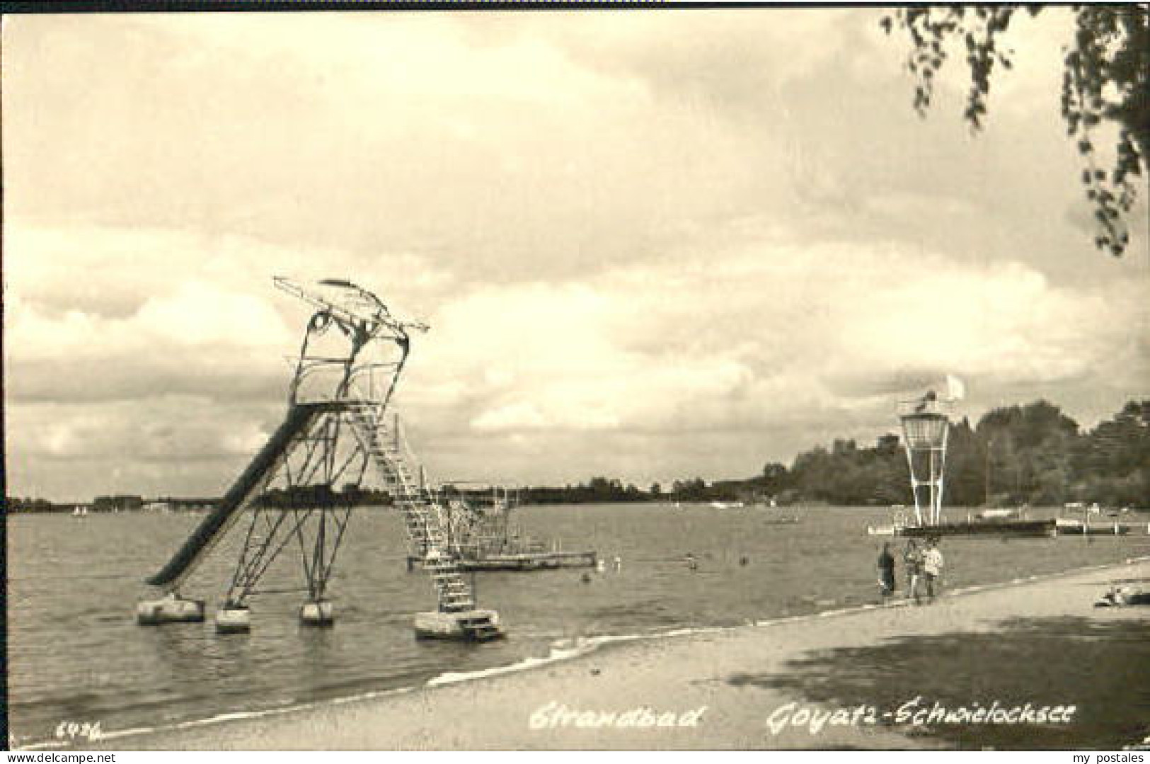 Goyatz Schwielochsee Strandbad x 1963