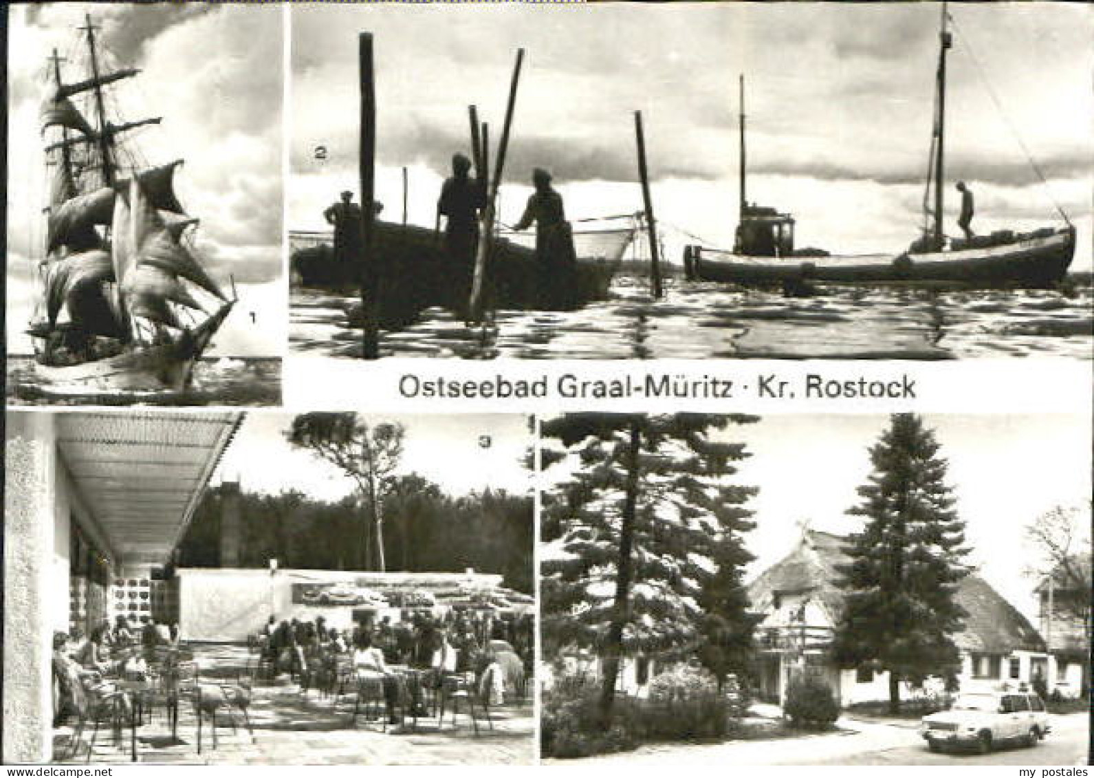 Graal-Mueritz Ostseebad Graal-Mueritz  x 1986