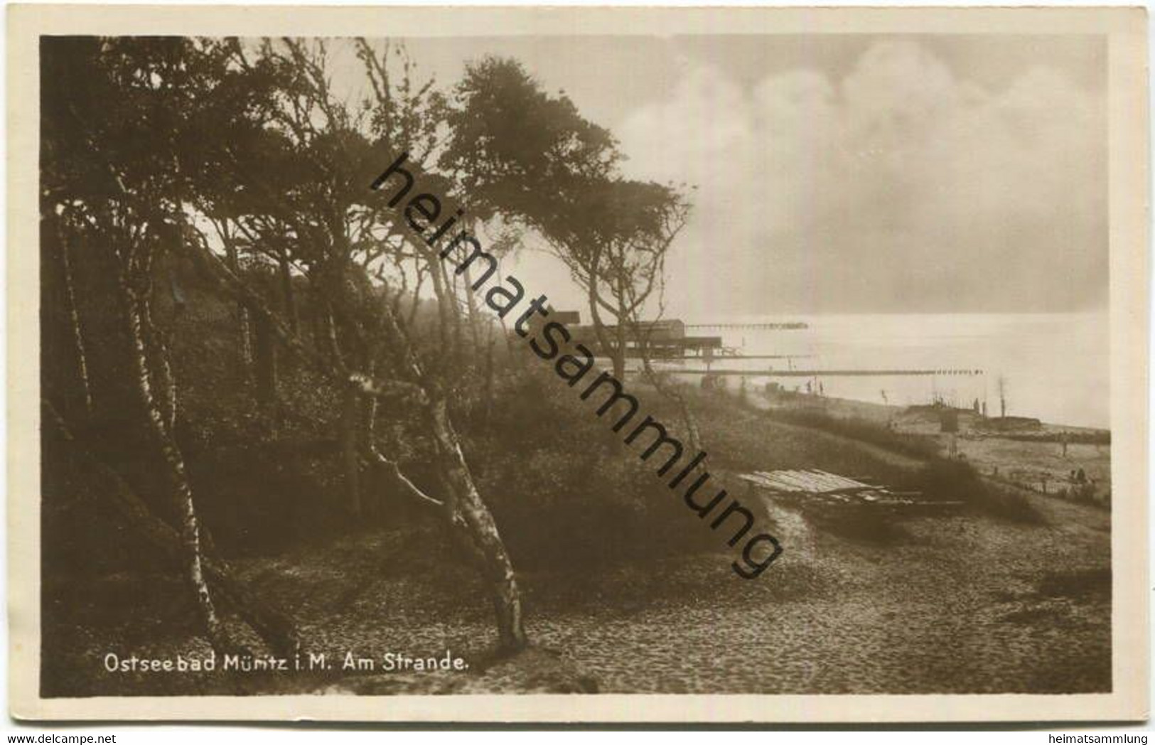 Graal-Müritz - Am Strande 20er Jahre - Verlag Julius Simonsen Oldenburg