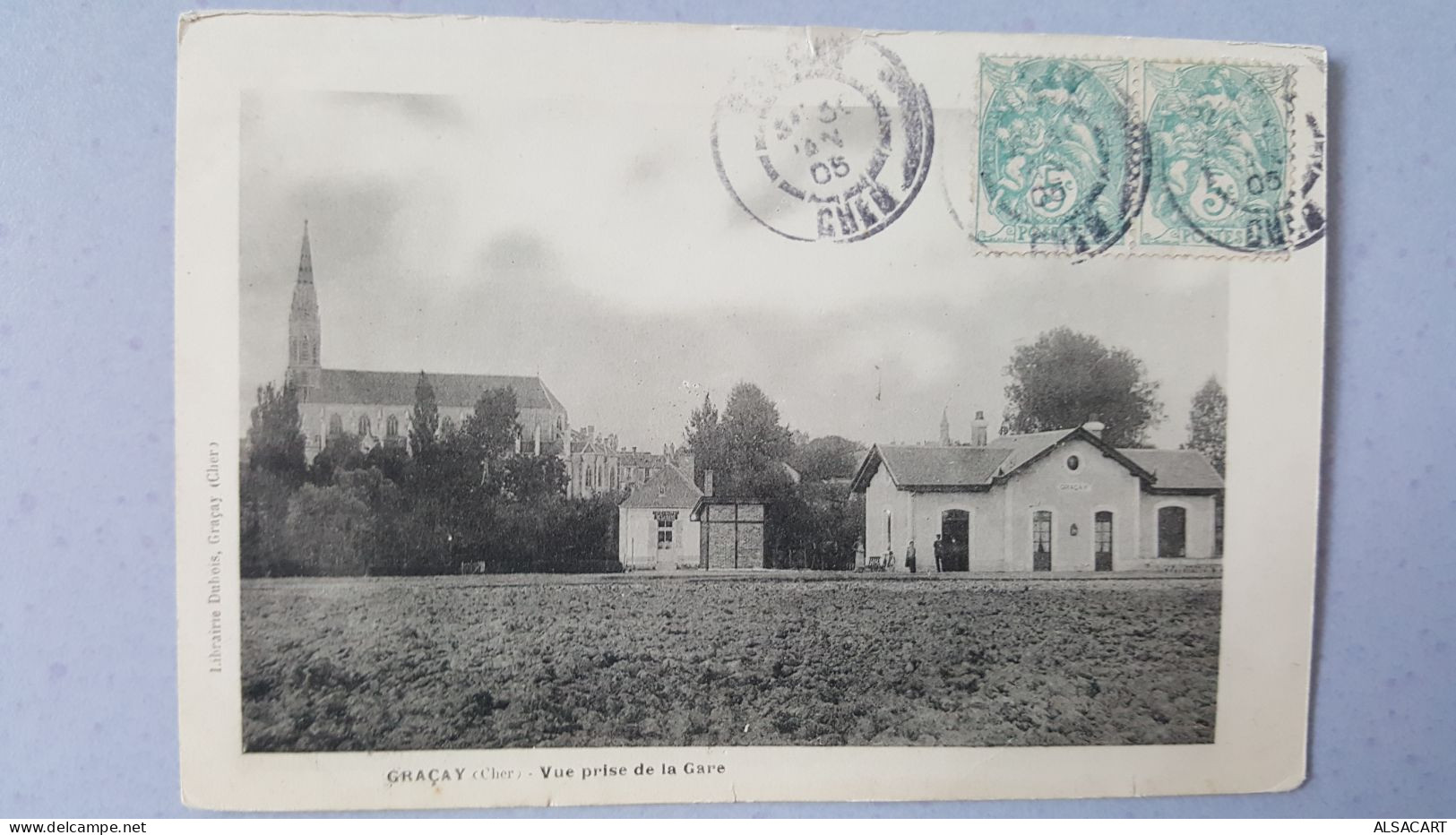 graçay ,la  gare