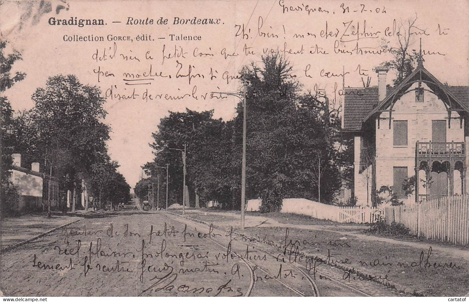GRADIGNAN . Route de Bordeaux.