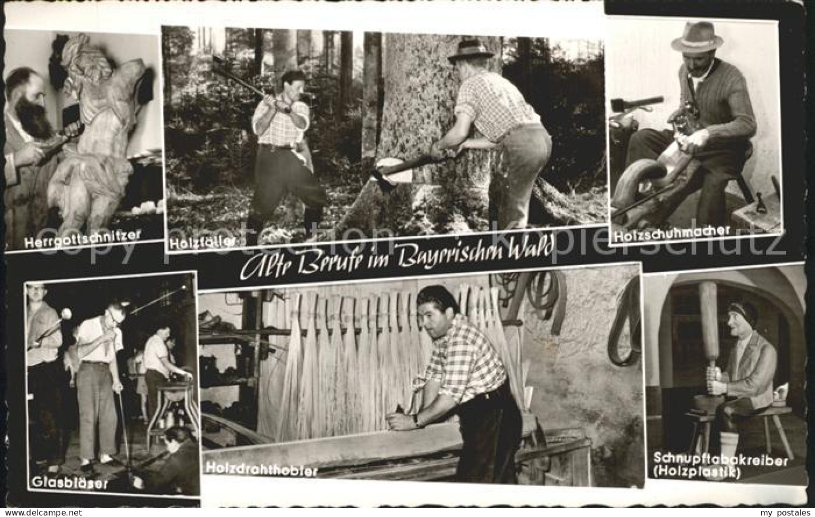 Grafenau Niederbayern Alte Berufe im Bayerischen Wald Schnitzer Schuhmacher Glas