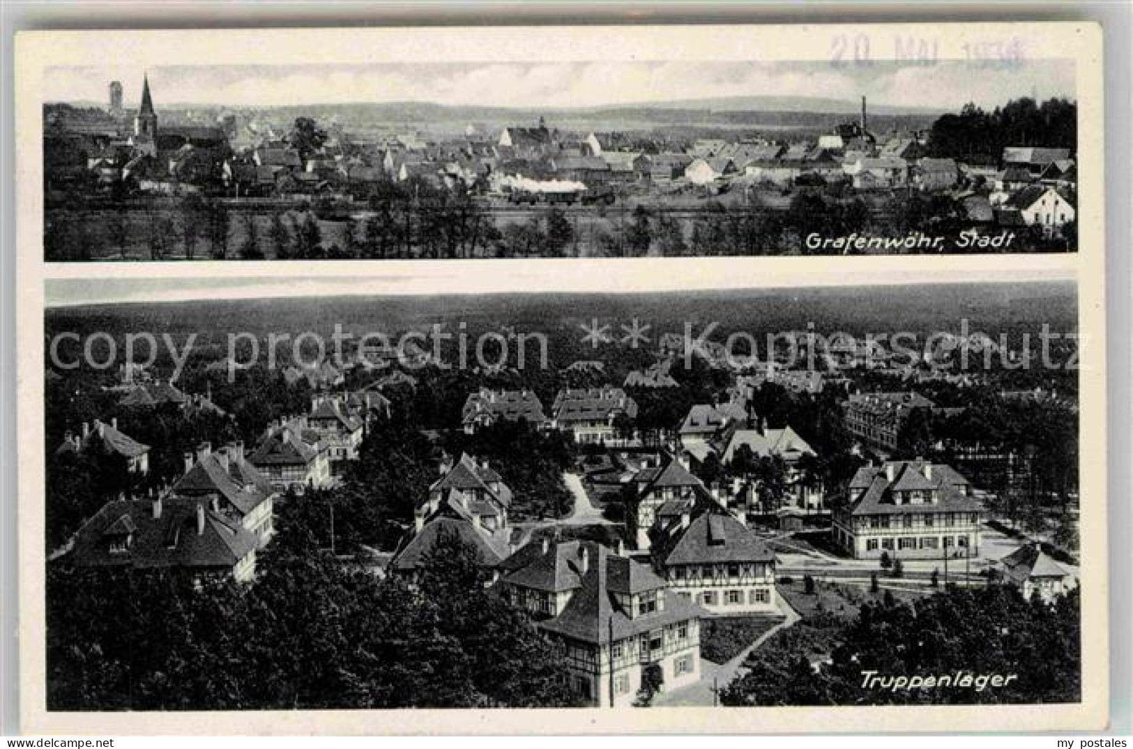 Grafenwoehr Panorama Truppenlager