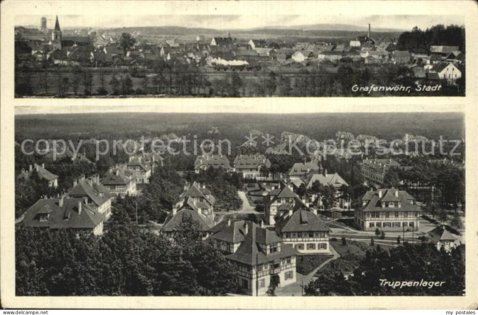 Grafenwoehr Panorama Truppenlager