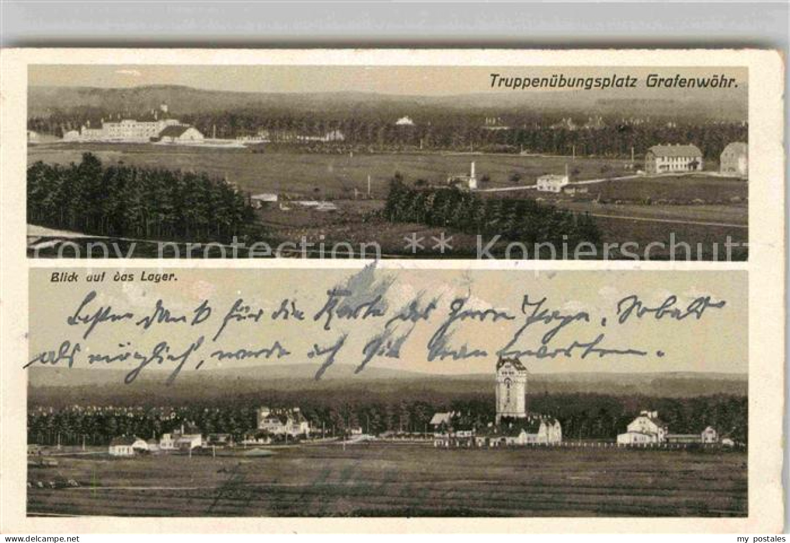 Grafenwoehr Truppenuebungsplatz Lager