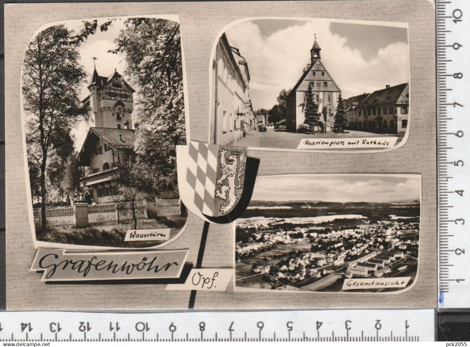 Grafenwöhr  Mehrbildkarte gebraucht 1963? ( AK 19 )günstige Versandkosten