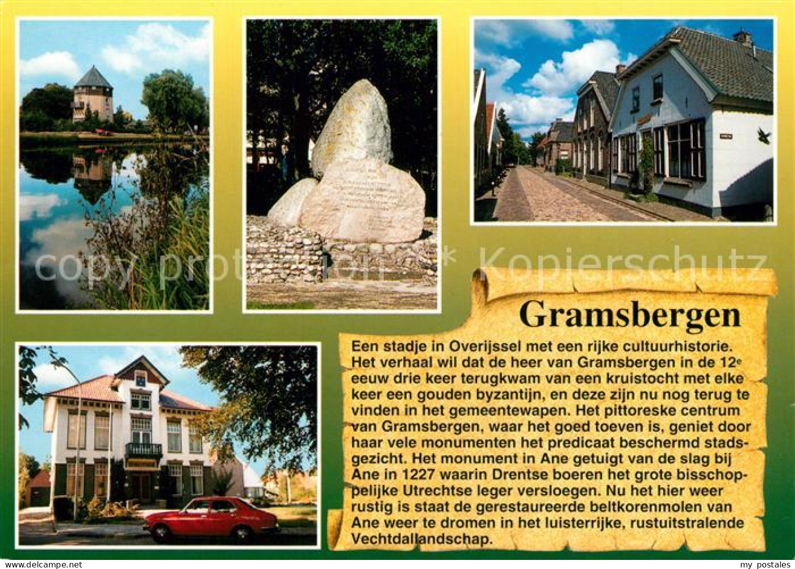 Gramsbergen Het pittoreske centrum geniet door haar vele monumenten