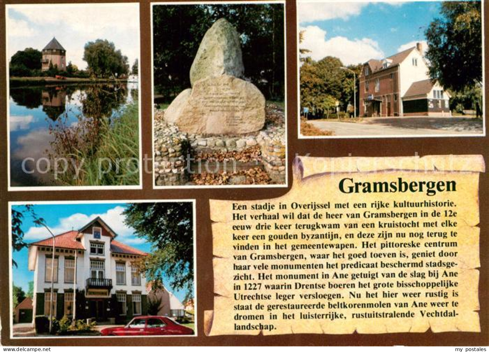Gramsbergen Het pittoreske centrum geniet door haar vele monumenten
