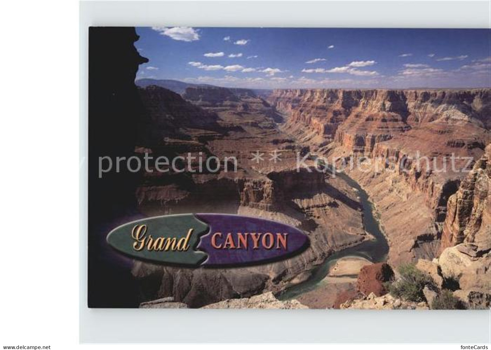 Grand Canyon Fliegeraufnahme