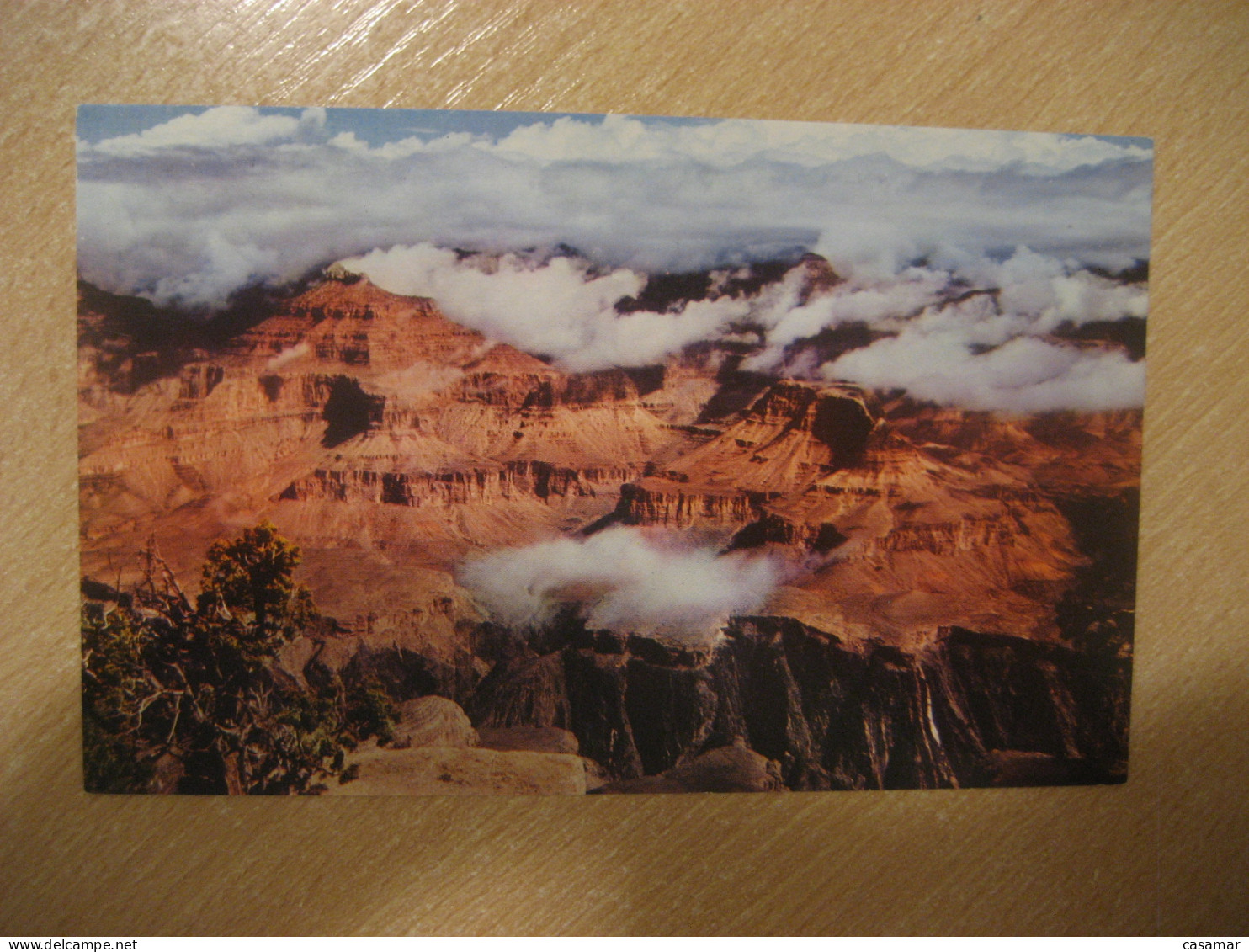 GRAND CANYON National Park Arizona Colorado River geology postcard USA
