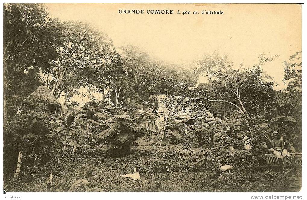 GRAND COMORE à 400 m d'altitude
