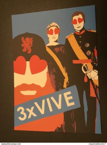 Luxembourg 3x Vive Jacques Schneider